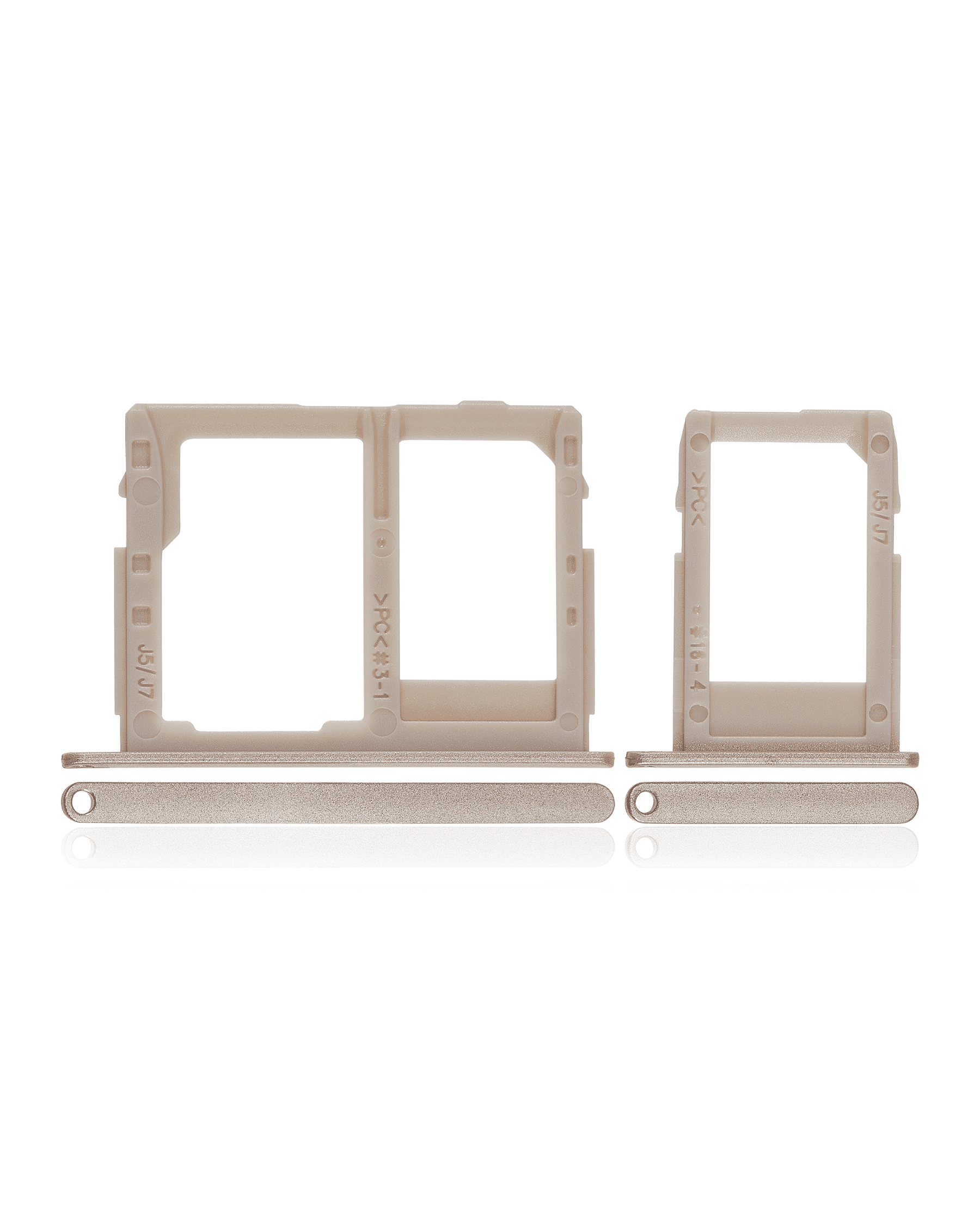 Sim Card Tray Compatible For Samsung Galaxy J7 Pro (J730 / 2017) (Gold)