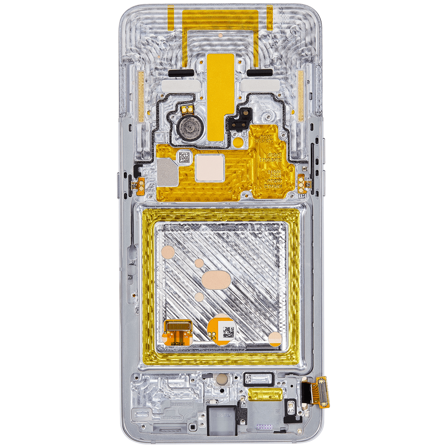 Replacement OLED Assembly With Frame Compatible For Samsung Galaxy A80 (A805 / 2019) (Refurbished) (Ghost White)