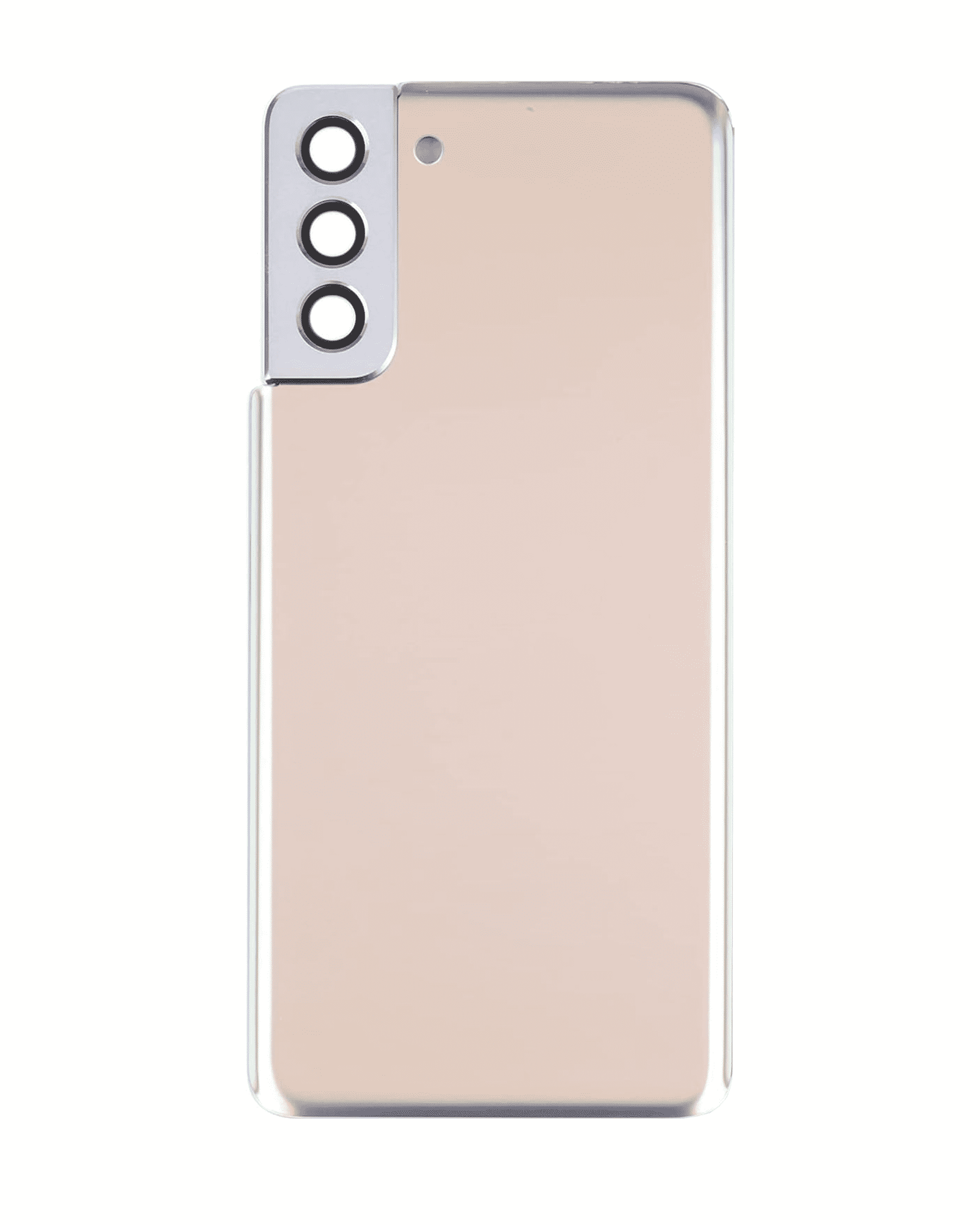 Back cover Glass With Adhesive Compatible For Samsung Galaxy S21 Plus 5G Replacement (Service Pack) (Phantom Gold)