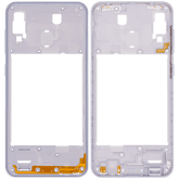Mid-Frame Housing Compatible For Samsung Galaxy A30 (A305 / 2019) (Vemake) (White)