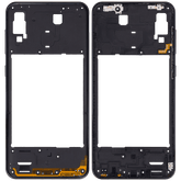 Mid-Frame Housing Compatible For Samsung Galaxy A30 (A305 / 2019) (Vemake) (Black)