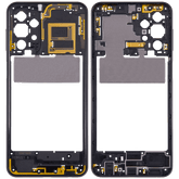 Mid-Frame Housing Compatible For Samsung Galaxy A23 5G (A236U / A236B / 2022) (US & International Version) (Black)