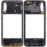 Mid-Frame Housing Compatible For Samsung Galaxy A30s (A307 / 2019) (Prism Crush Black)