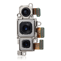 Replacement Back Camera Assembly (Wide & Ultra Wide & Telephone) Compatible For Samsung Galaxy S22 5G / S22 Plus 5G (US Version)