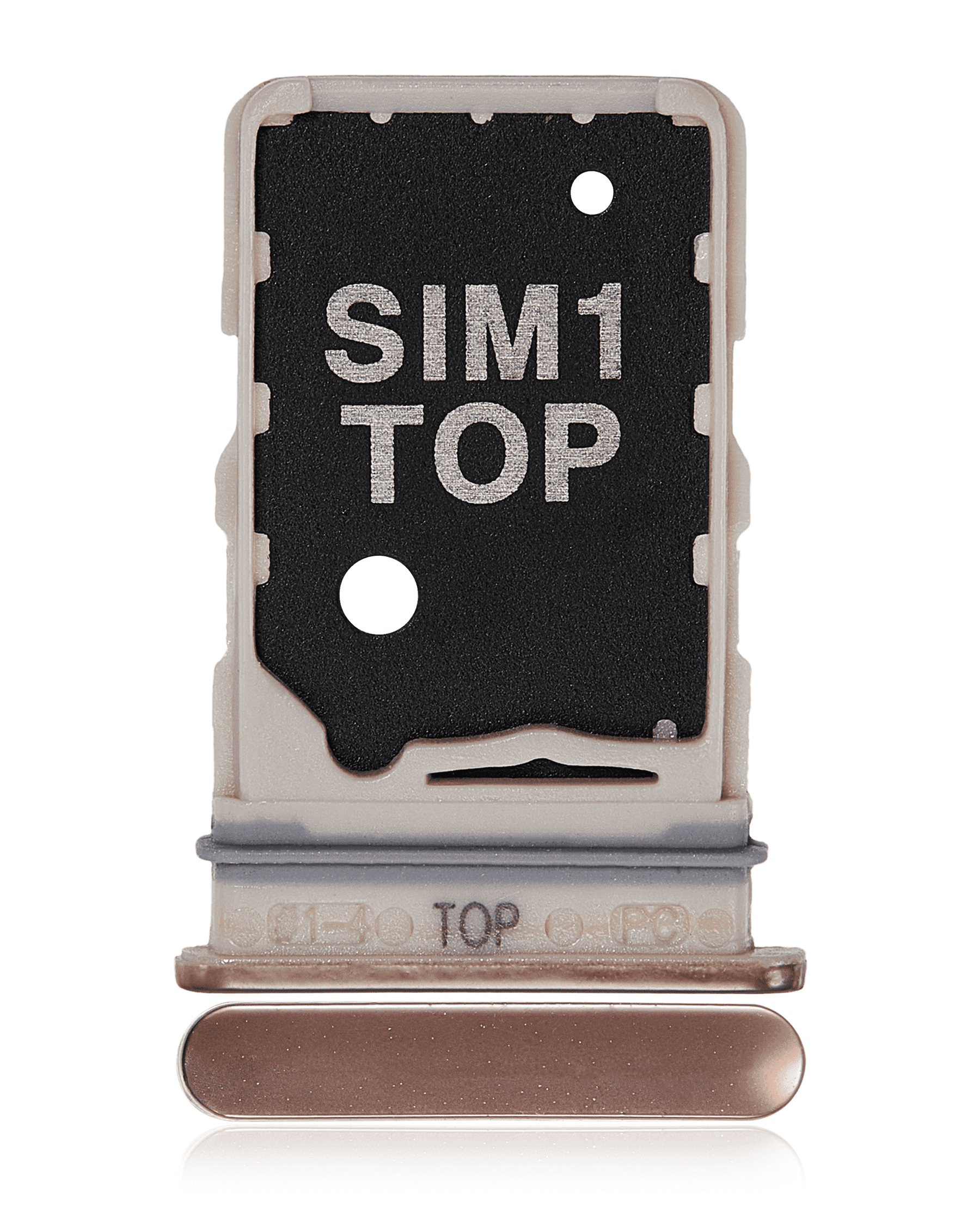 Replacement Dual Sim Card Tray Compatible For Samsung Galaxy A80 (A805 / 2019) (Angel Gold)