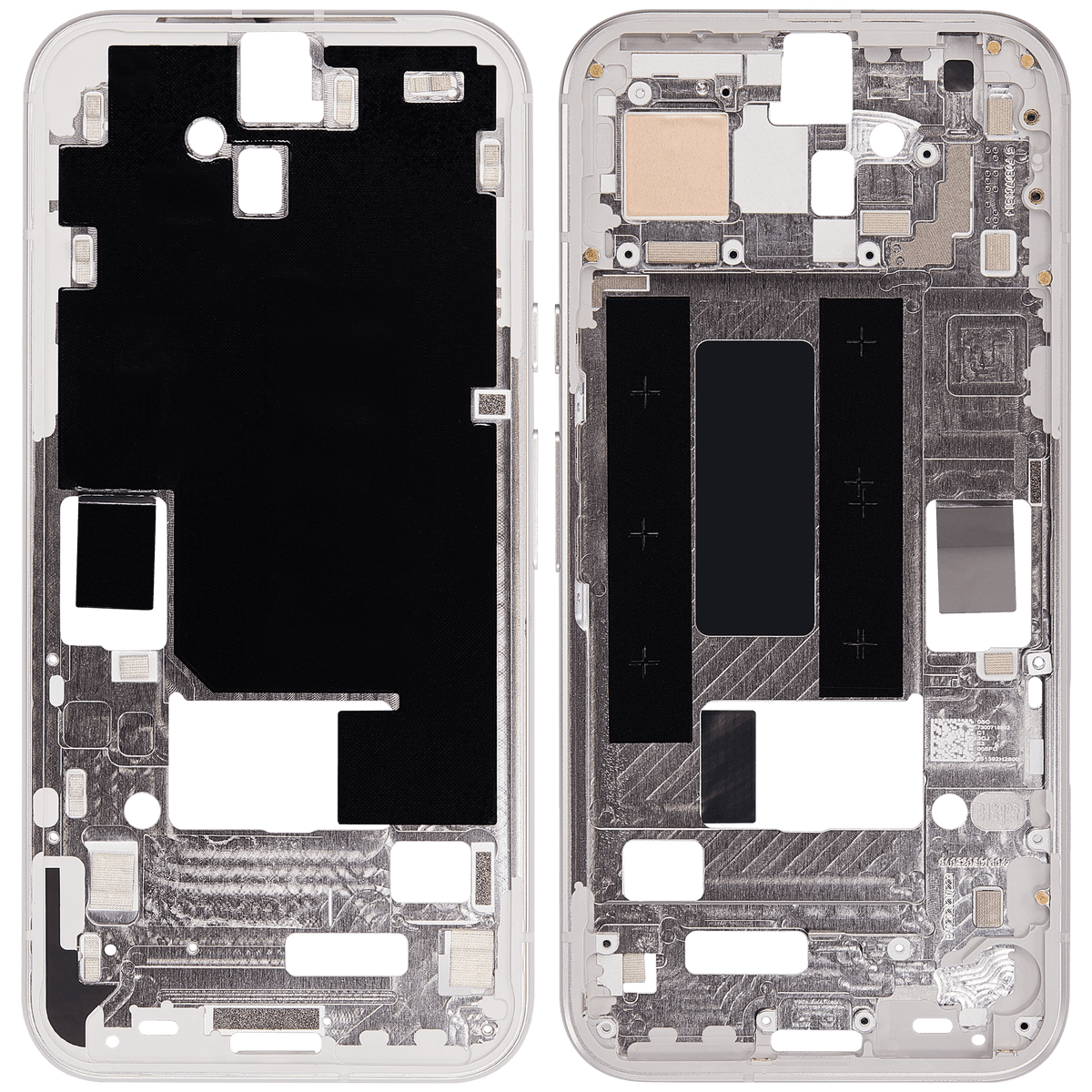 Mid-Frame Housing Compatible For Google Pixel 8a Replacement (Porcelain)