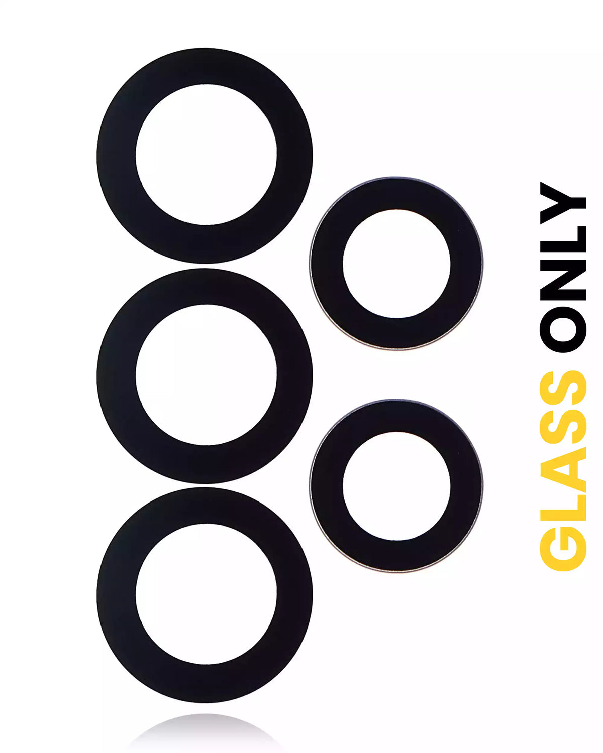 Back Camera Lens Replacement (Glass Only) With Adhesive Compatible For Samsung Galaxy A72 (A725 / 2021) / A52 (A525 / 2021) / A52 5G (A526 / 2021) / A52S 5G (A528 / 2021)