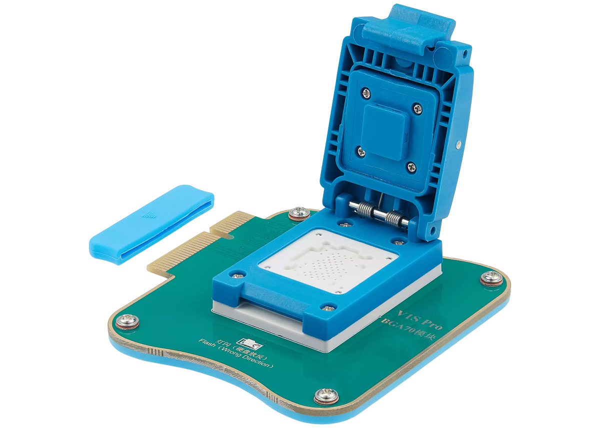 NAND Read/Write Module for iPhone 6S-7 Plus / iPad 5 / 6 / 7 / Pro 9.7" / Pro 10.5" / Pro 12.9" 1st Gen (2015) / 2nd Gen (2017) (BGA70) (JC V1S Pro)