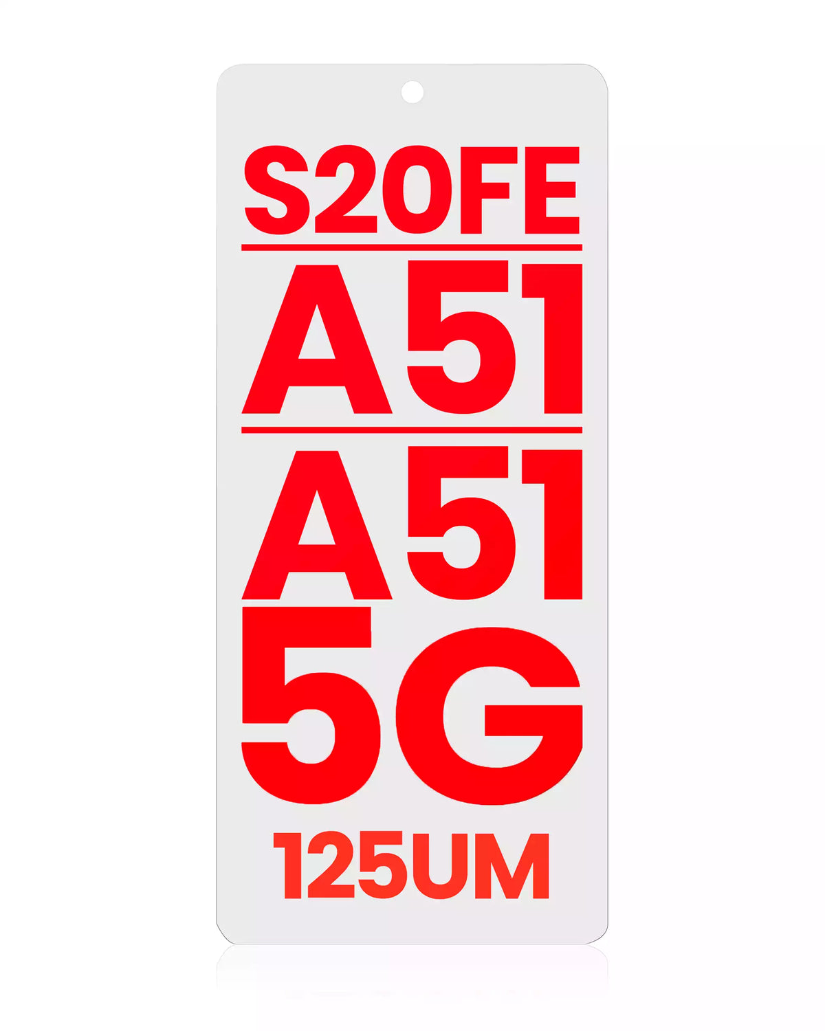 Replacement OCA Compatible For Samsung Galaxy S20 FE / A51 / A51 5G