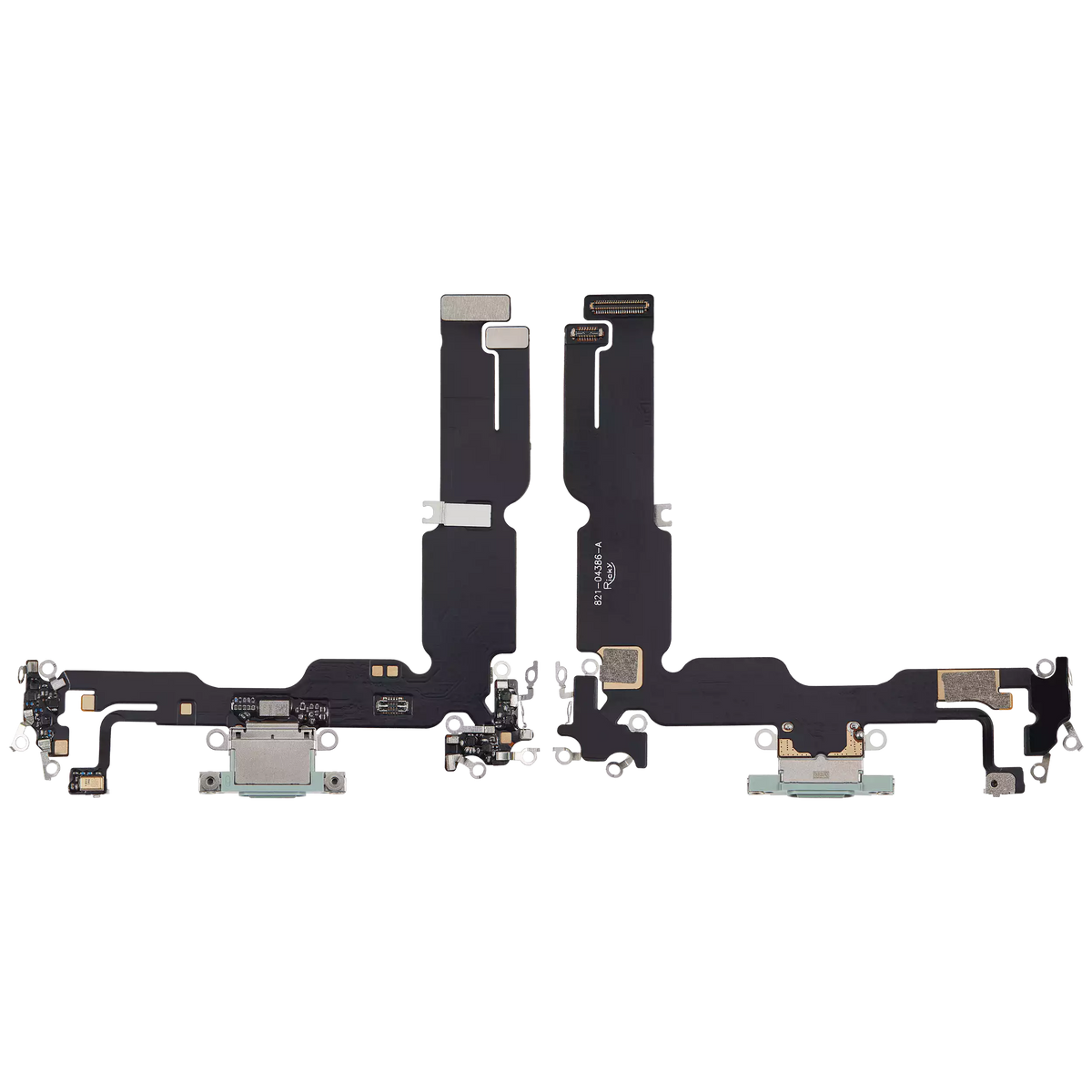 Charging Port Flex Cable Compatible For iPhone 15 Plus (Aftermarket Plus) (Green)