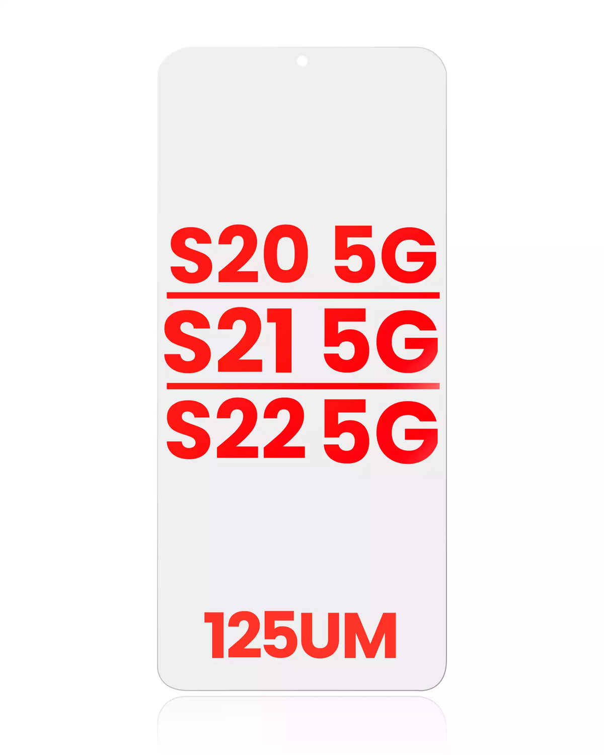 OCA Compatible For Samsung Galaxy S20 5G / S21 5G / S22 5G Replacement (1 Piece) (125um)