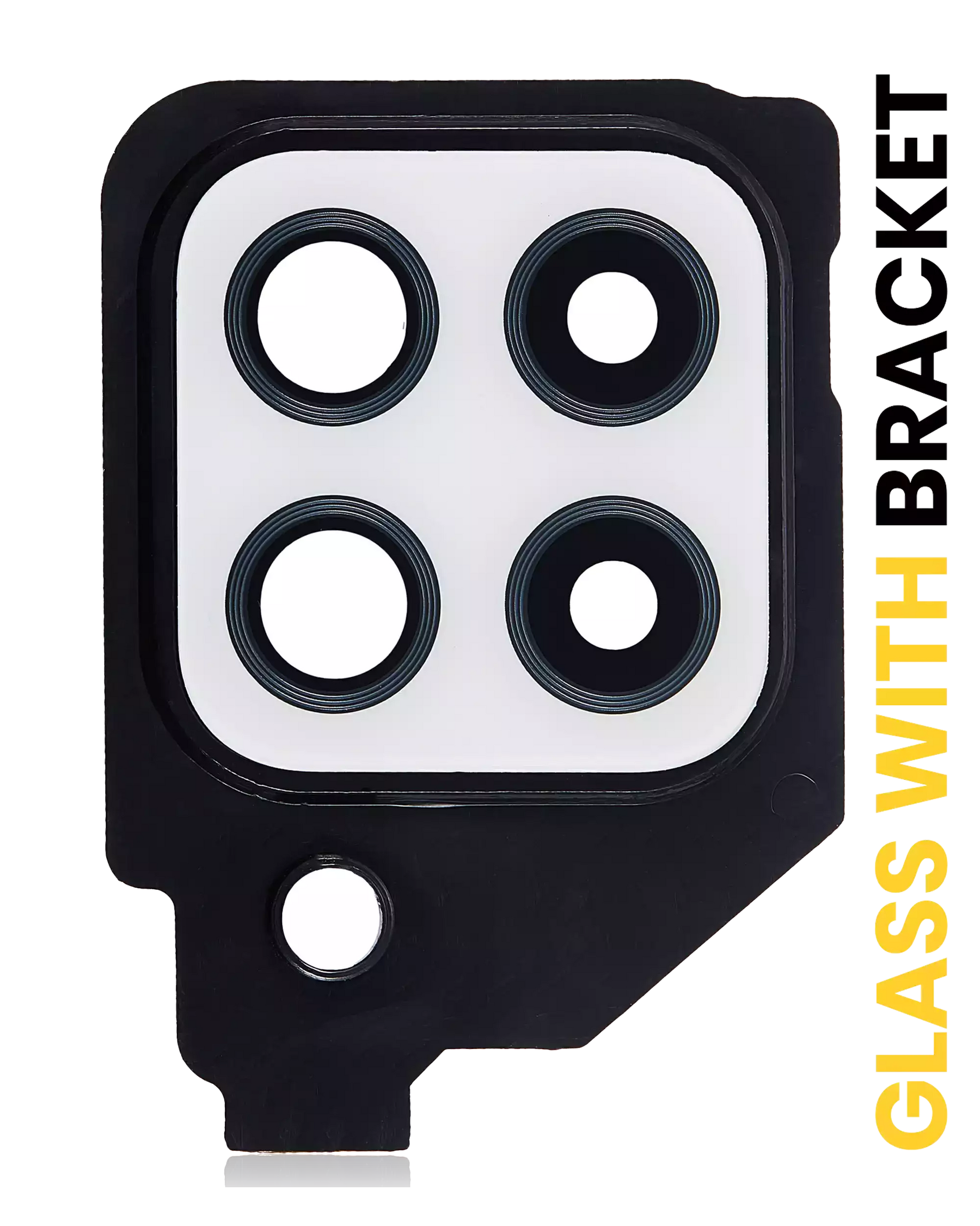 Back Camera Lens With Bracket Compatible For Samsung Galaxy A22 4G (A225 / 2021) (White)