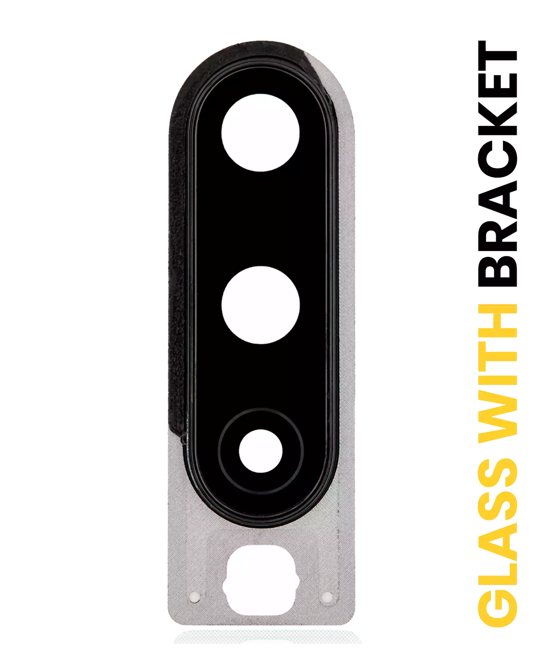 Back Camera Lens With Bracket Compatible For OnePlus 8 Replacement (Onyx Black)