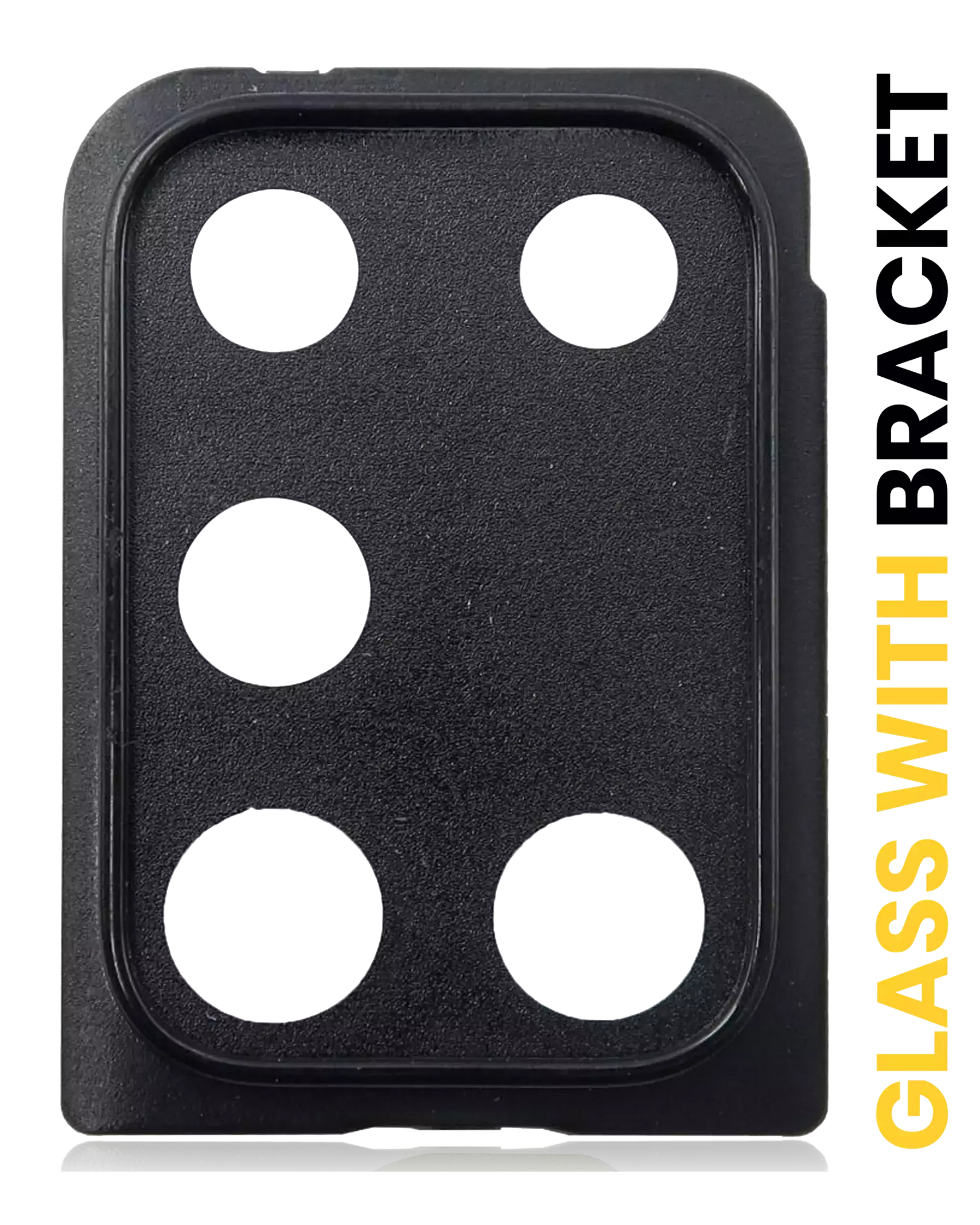 Back Camera Lens with Bracket Compatible For Samsung Galaxy A21S (A217 / 2020) (Black)