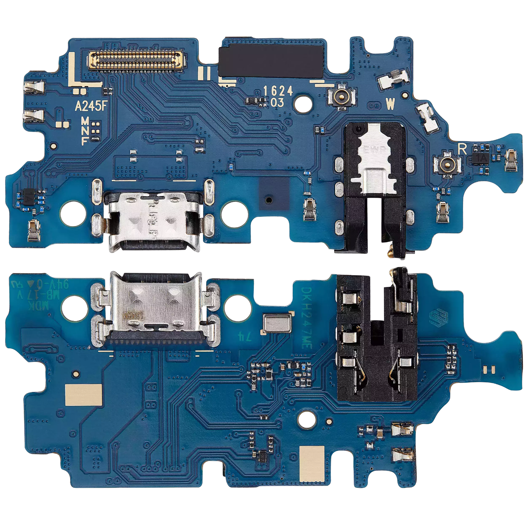 Charging Port With Headphone Jack Compatible For Samsung Galaxy A24 4G (A245 / 2023) (Vemake)