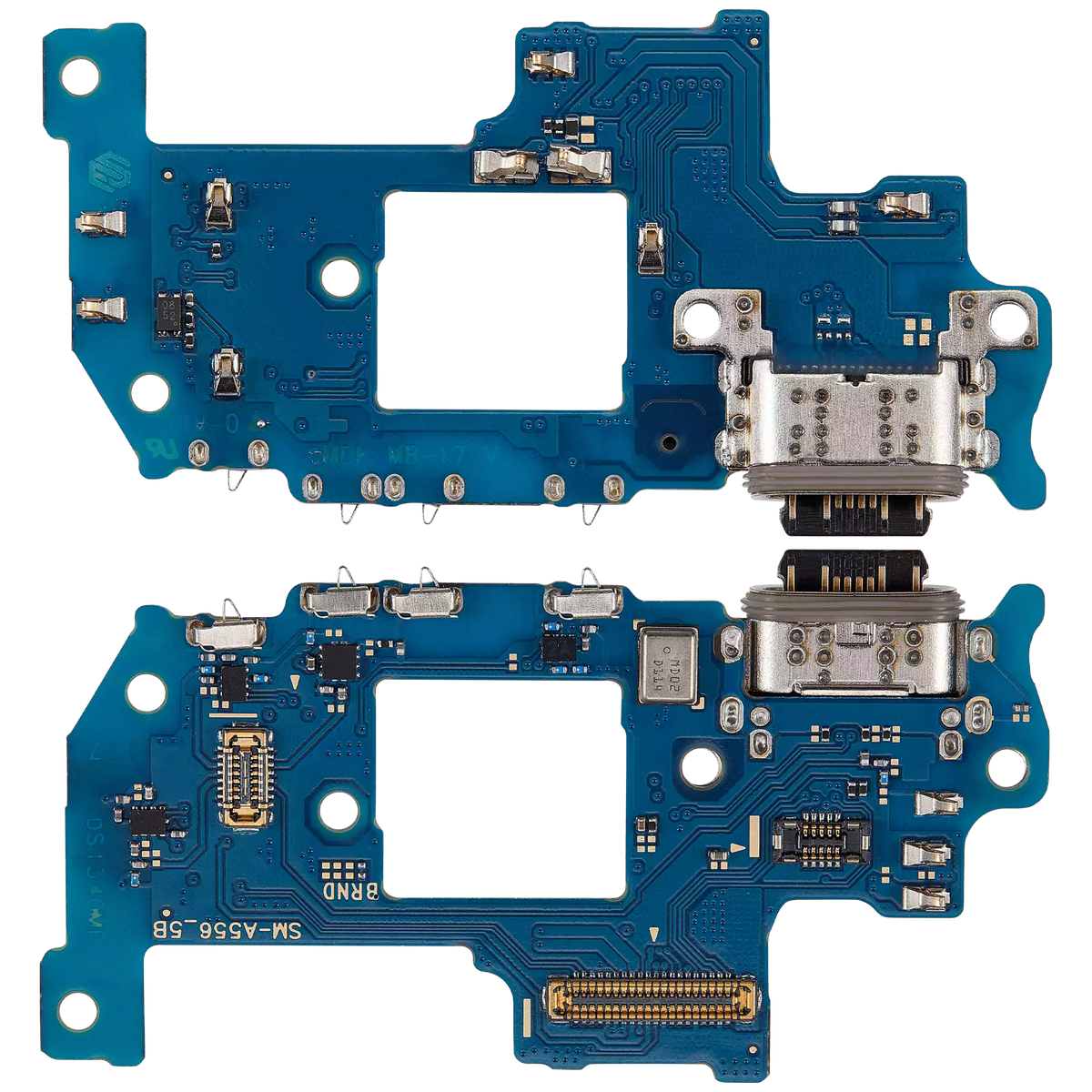 Charging Port With Board Compatible For Samsung Galaxy A55 Replacement (A556 / 2024) (Vemake)
