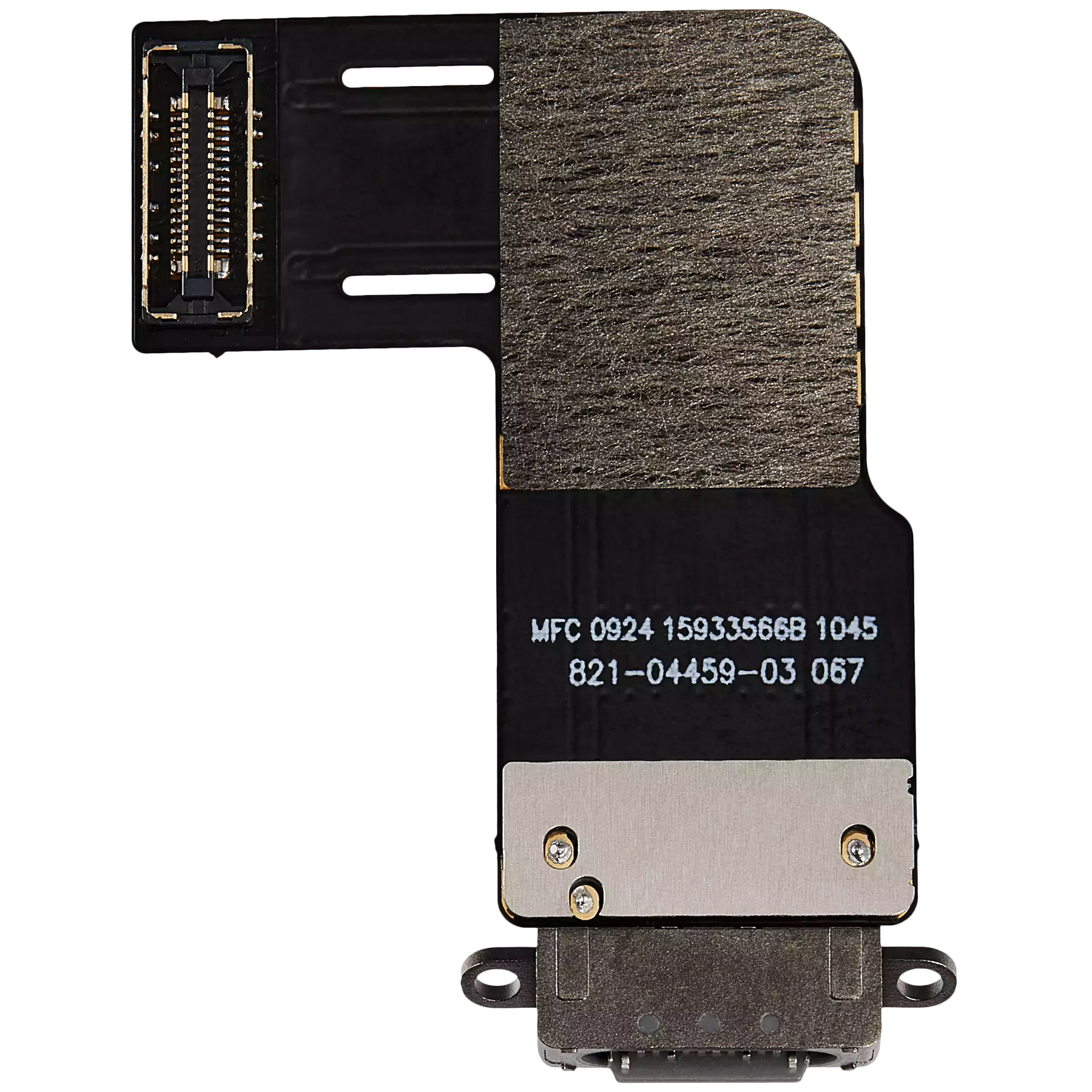 Charging Port Flex Cable Compatible For ipad Air 11" (2024) (Aftermarket Plus) (Space Gray)