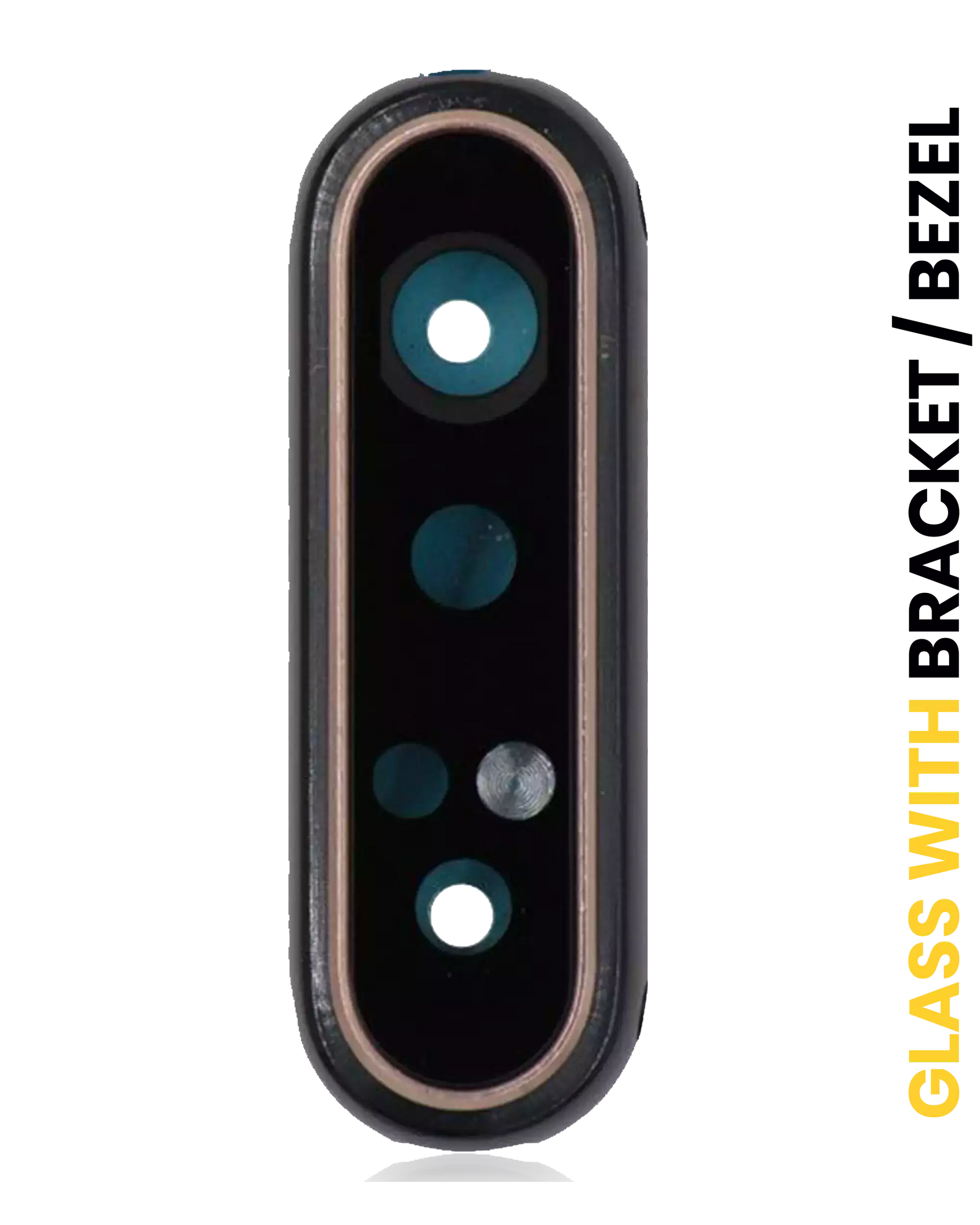 Replacement Back Camera Lens With Bracket / Bezel Compatible For Samsung Galaxy A80 (A805 / 2019) (Phantom Black)