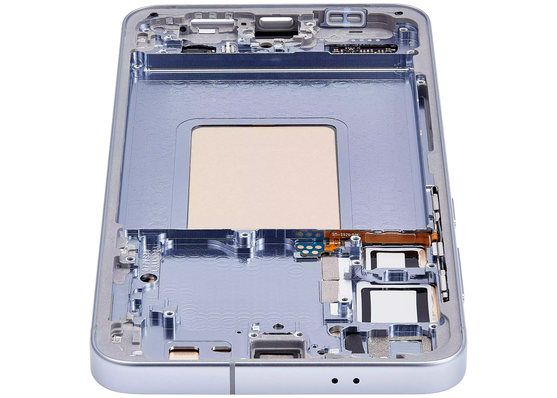 OLED Assembly With Frame Compatible For Samsung Galaxy S24 Plus 5G (US & International Version) (Refurbished) (Sapphire Blue)