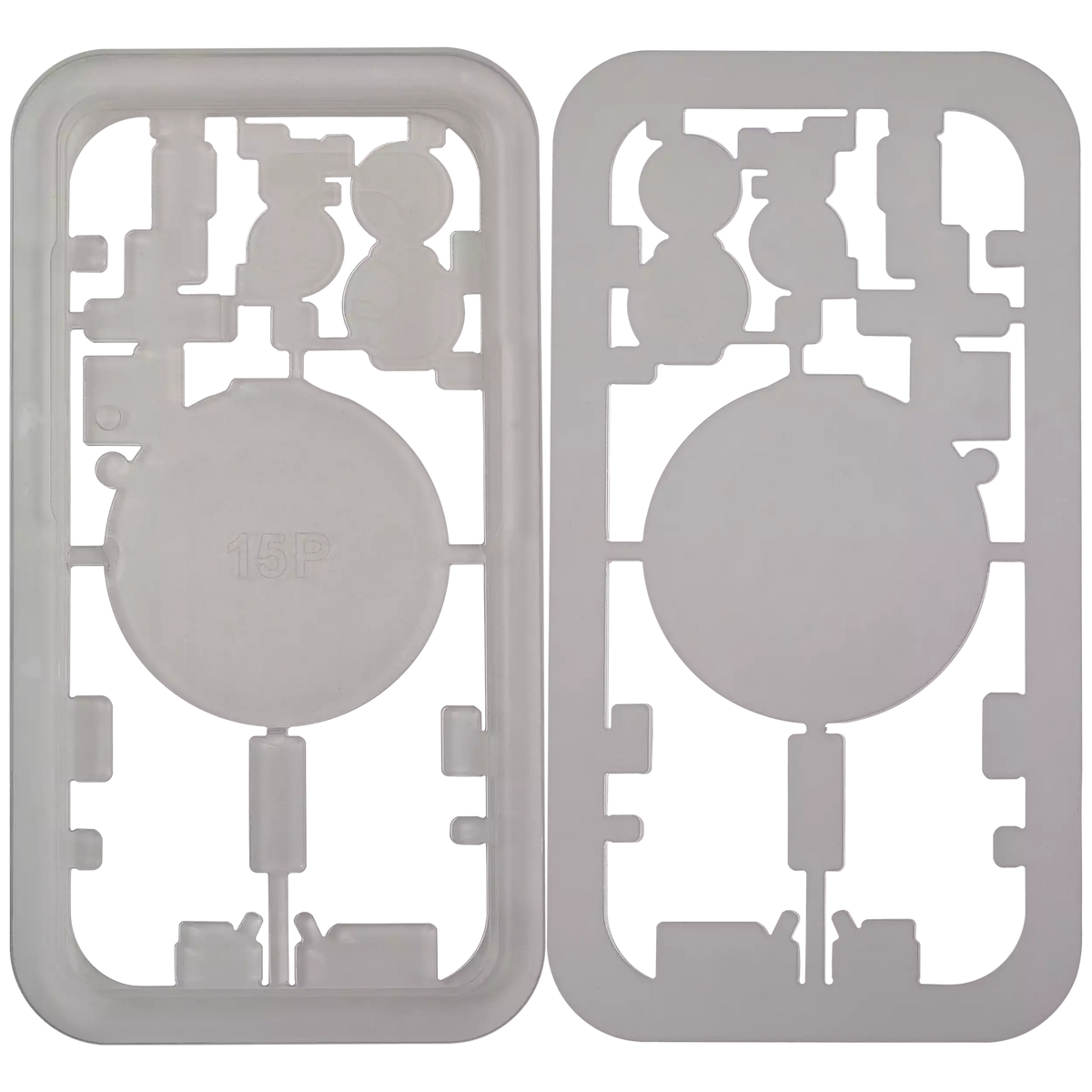 Laser Machine Protection Mold Compatible For iPhone 15 Pro (M-Triangel)