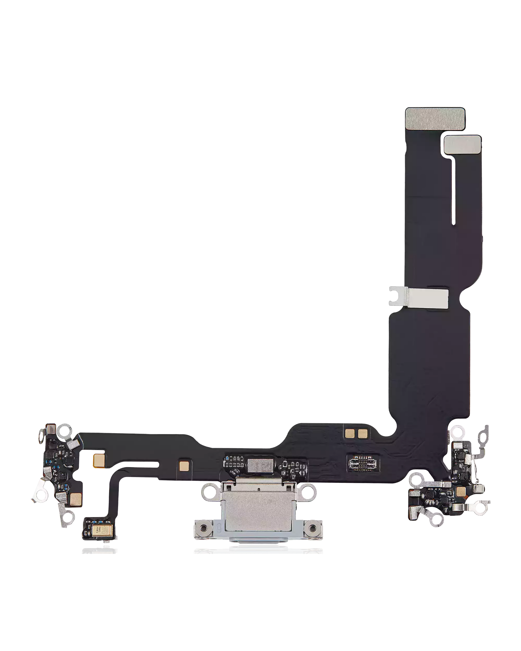 Charging Port Flex Cable Compatible For iPhone 15 Plus (Aftermarket Plus) (Blue)