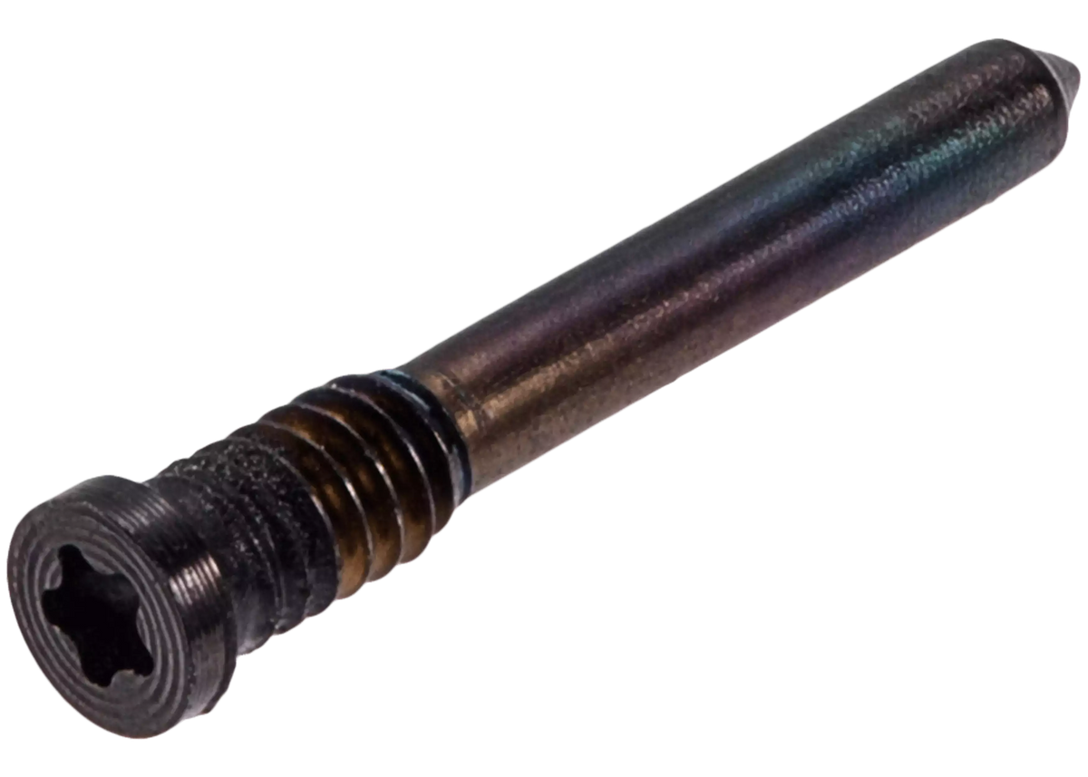 Bottom Screws Compatible For iPhone 16 / 16 Plus / 16 Pro / 16 Pro Max (Black) (100 Pack)