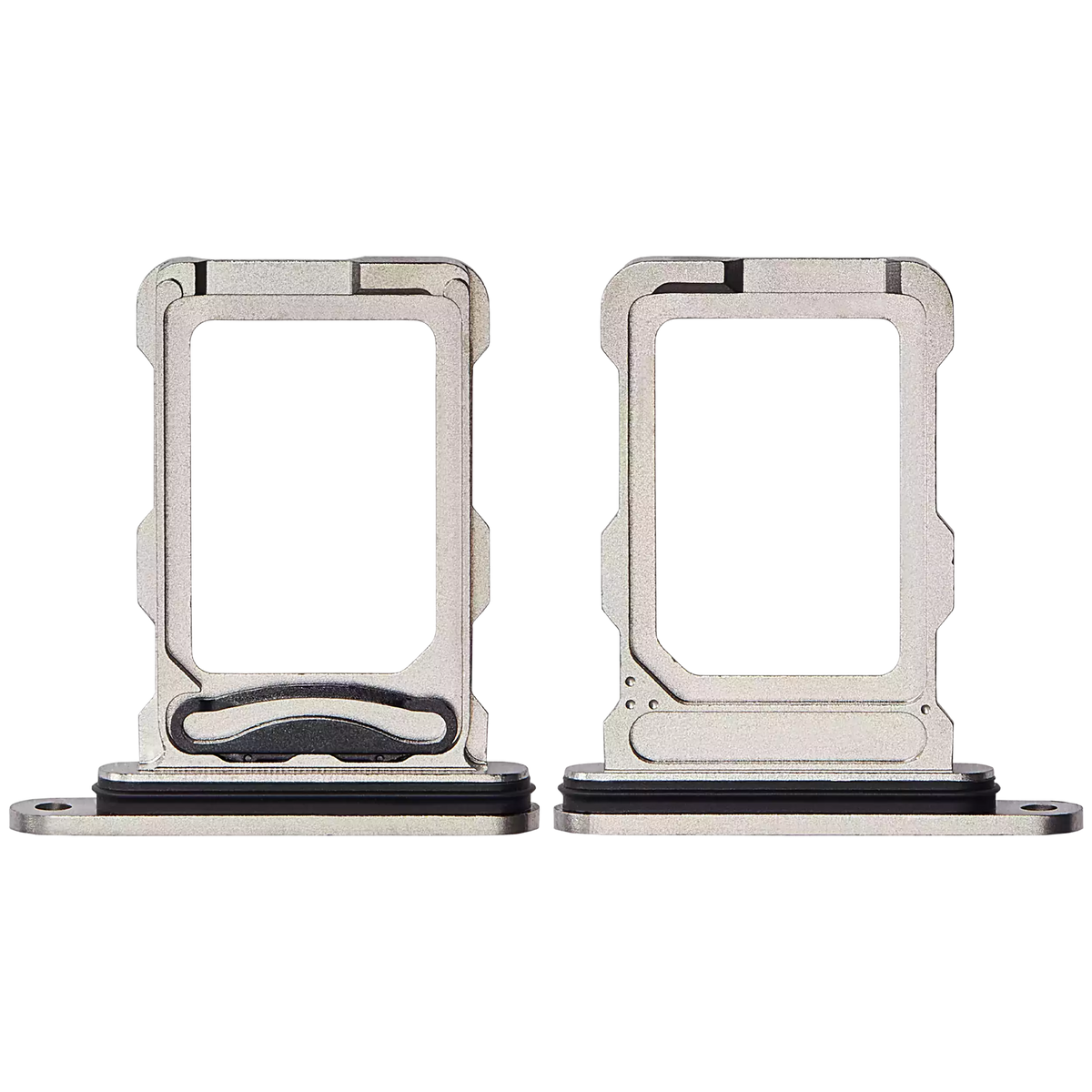 Dual Sim Card Tray Compatible For iPhone 16 Pro / 16 Pro Max (Natural Titanium)