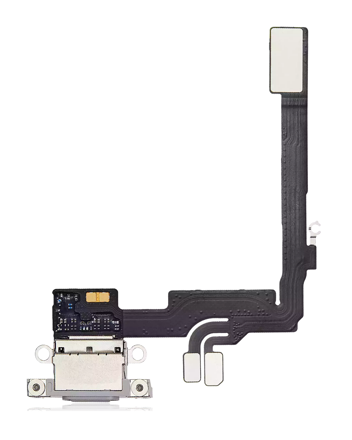 Charging Port Flex Cable Compatible For iPhone 16 Pro (Premium) (White Titanium)