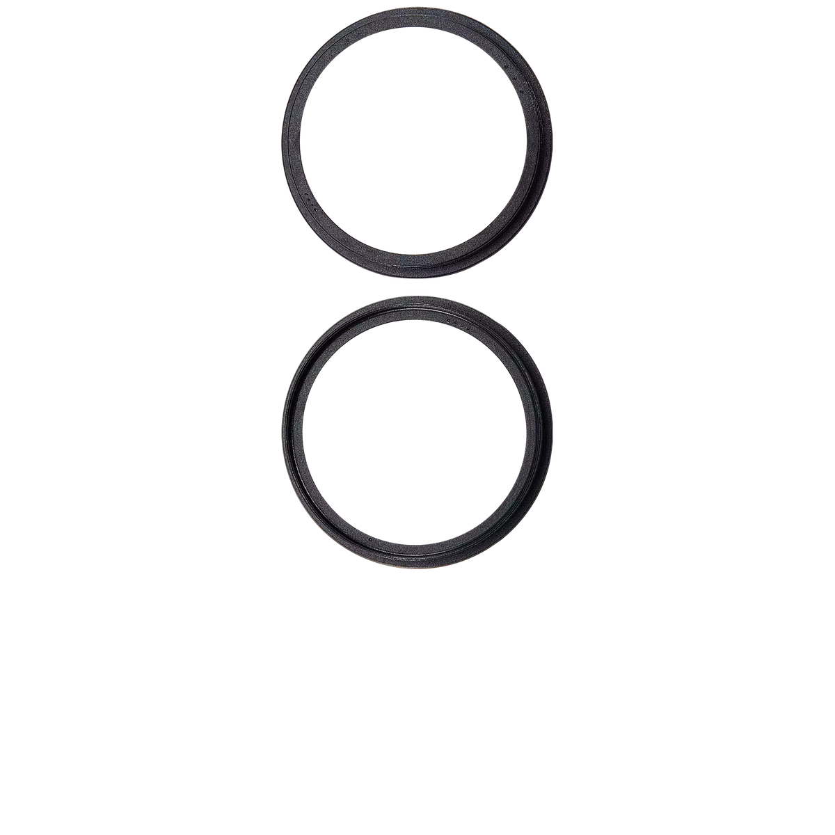 Back Camera Bezel Ring Only Compatible For iPhone 16 / 16 Plus (Black) (2 Piece Set)