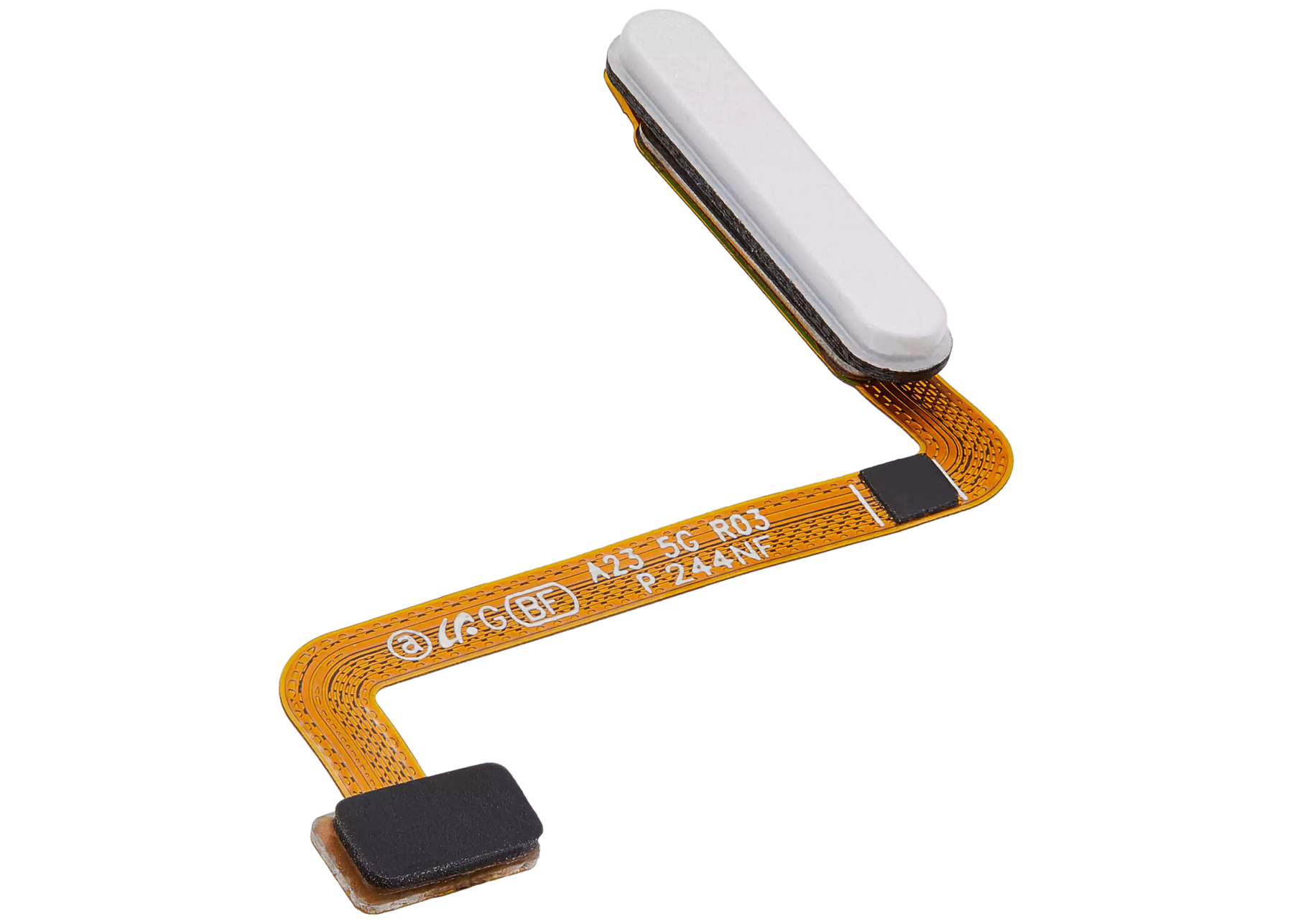 Fingerprint Reader With Flex Cable Compatible For Samsung Galaxy A23 5G (A236 / 2022) (White)
