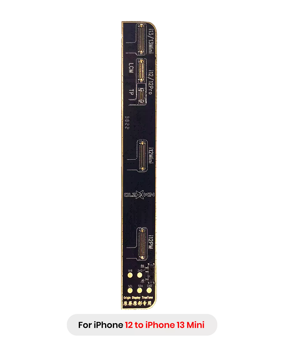 DLZ R100/R200 True Tone Restore Programmer Boards Set Compatible with iPhone 8 to iPhone 14 Series (Pack of 4)