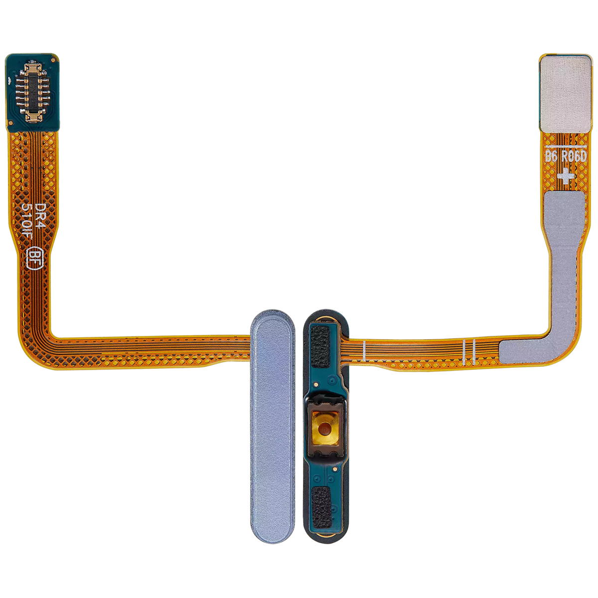 Fingerprint Sensor Cable With Flex Compatible For Samsung Galaxy Z Flip 6 Replacement (F741) (Blue)