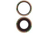 Back Camera Lens (Glass Only) With Adhesive Compatible For iPhone 16 / 16 Plus (2 Piece Set) (Real Sapphire) (Premium)