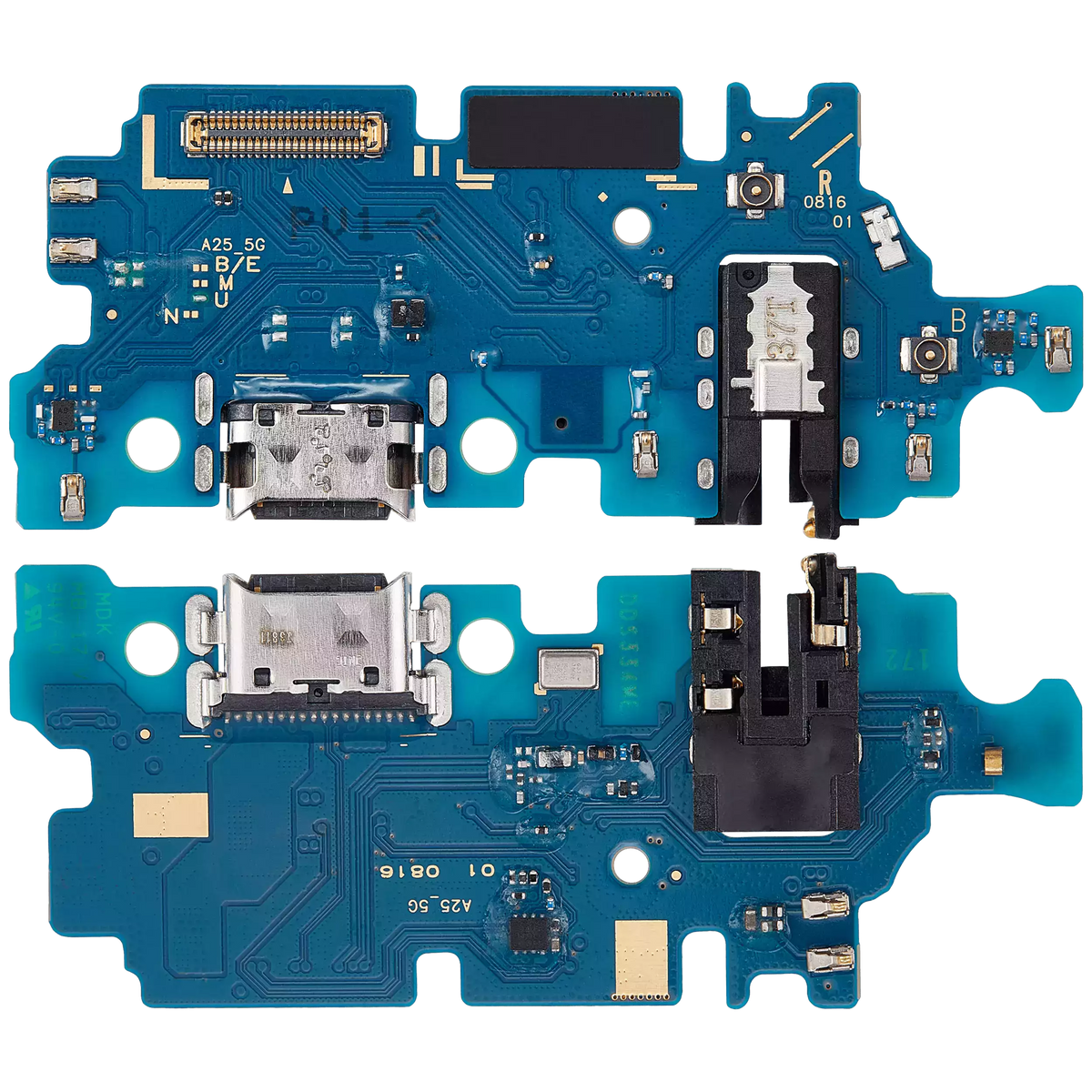 Charging Port With Headphone Jack Compatible For Samsung Galaxy A25 5G (A256 / 2023) (US Version) (Premium)