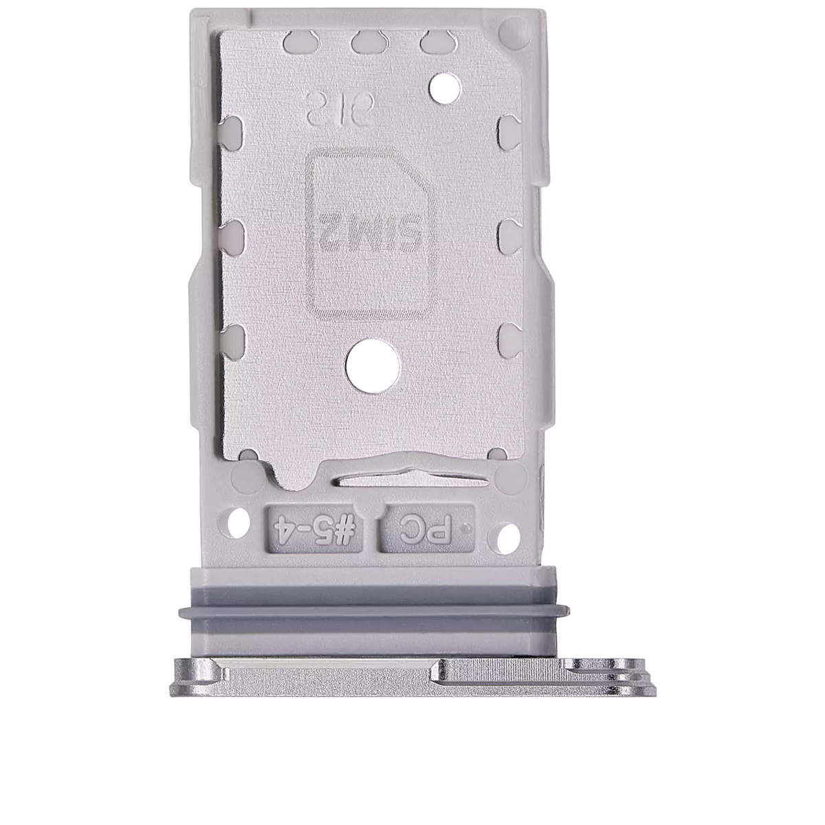 Dual Sim Card Tray Compatible For Samsung Galaxy S24 FE 5G Replacement  (Premium) (Gray)