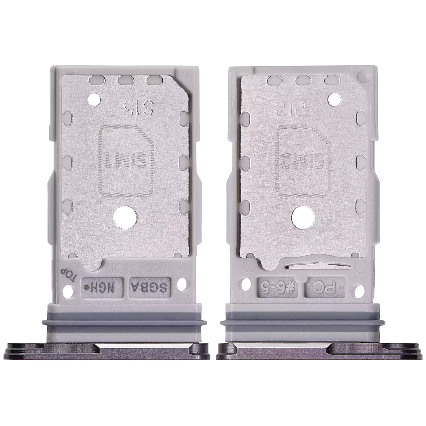 Dual Sim Card Tray Compatible For Samsung Galaxy S24 FE 5G  Replacement (Premium) (Graphite)