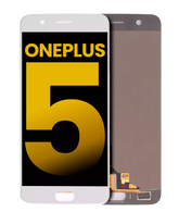 Replacement LCD Assembly Without Frame Compatible For OnePlus 5 (Refurbished) (White)
