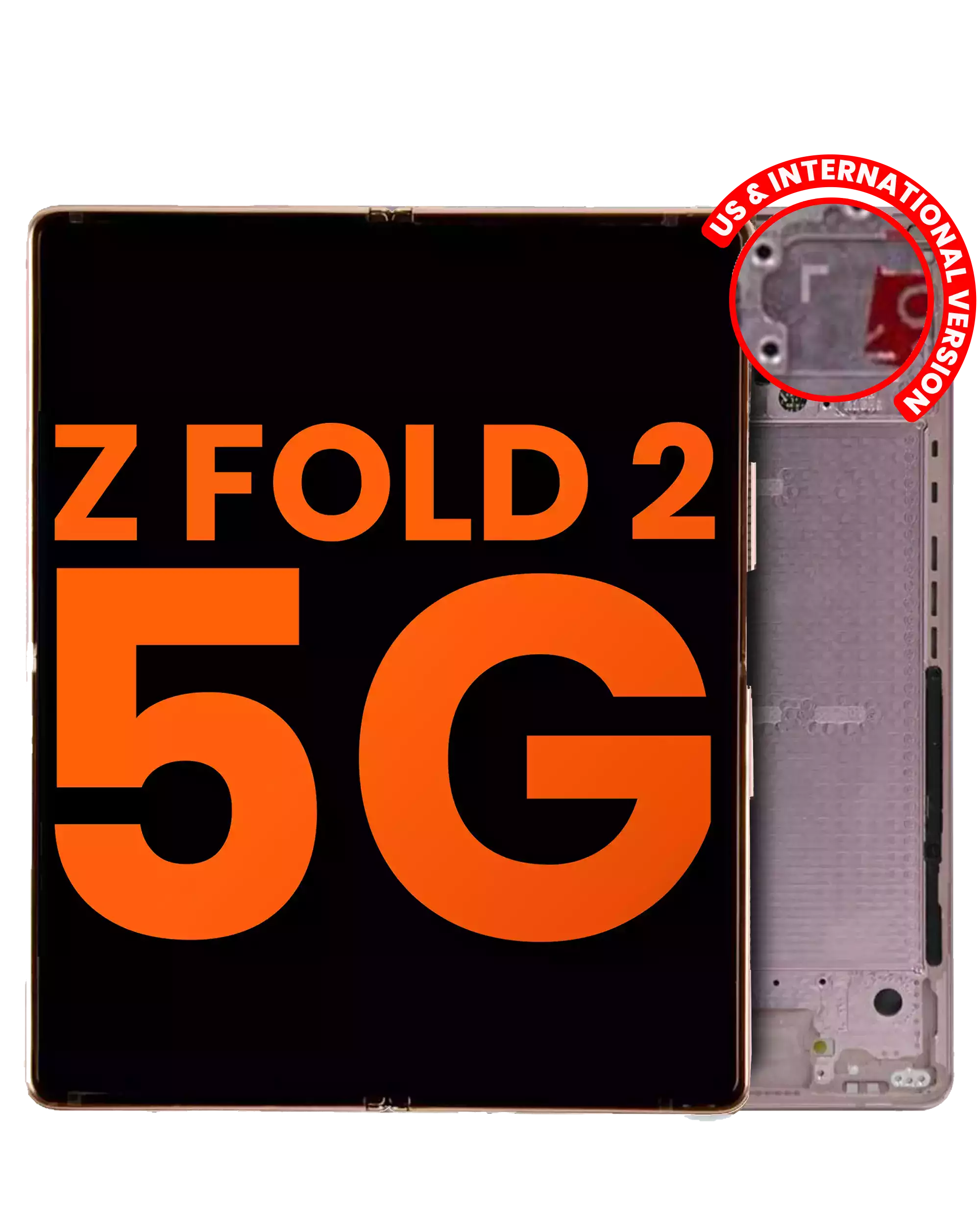 Replacement Inner OLED Assembly With Frame Compatible For Samsung Gala