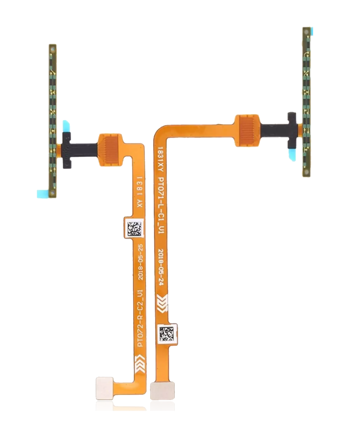 Grip Sensor Flex (Left & Right) Compatible For Google Pixel 3a Replacement by Macfactory.in(Genuine OEM)