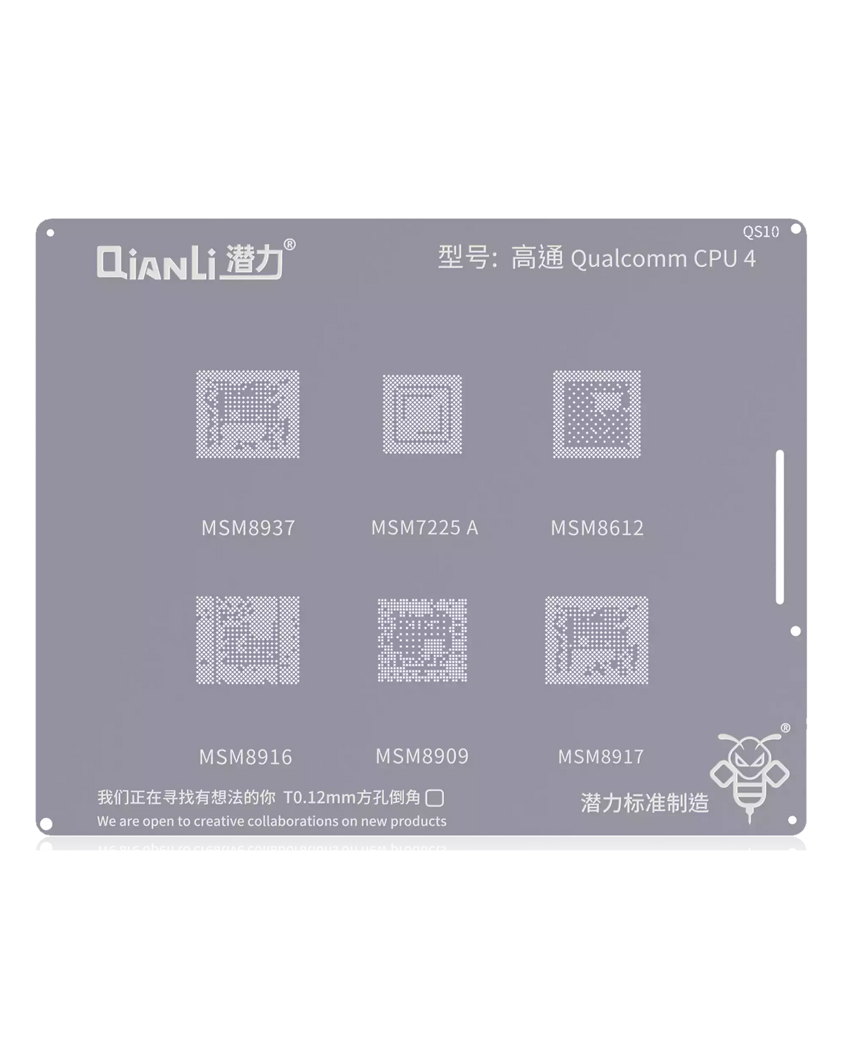 Bumblebee Stencil (QS10) Qualcomm CPU4 (Qianli) MSM8937 7225A 8612 8916 8909 8917