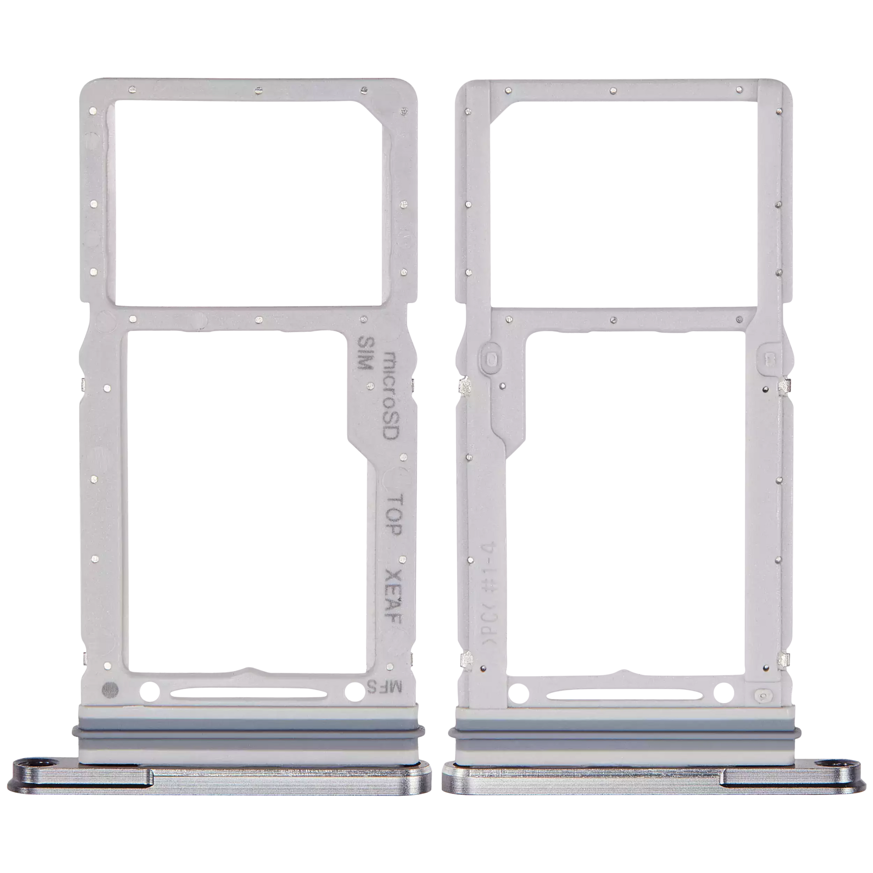 Dual Sim Card Tray Compatible For Samsung Galaxy Tab S9 FE 10.9" ( X516) (2023) (Gray)
