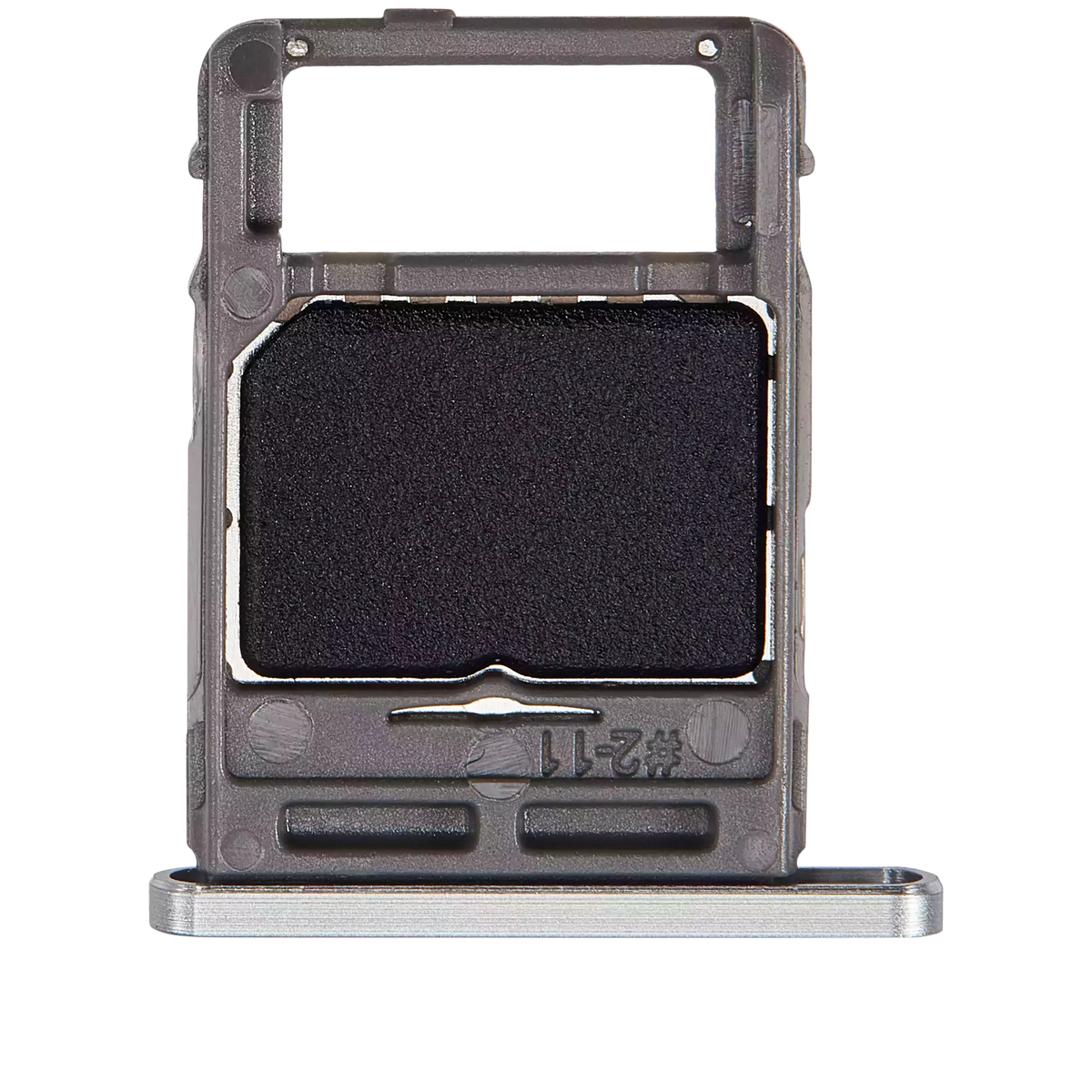 Micro SD Sim Card Tray Compatible For Samsung Galaxy Tab S8 (X700 / X706 / 2022) / Tab S8 Plus 5G (X800 / X806 / 2022) / Tab S8 Ultra (X900 / X906 ) (2022) (Silver)