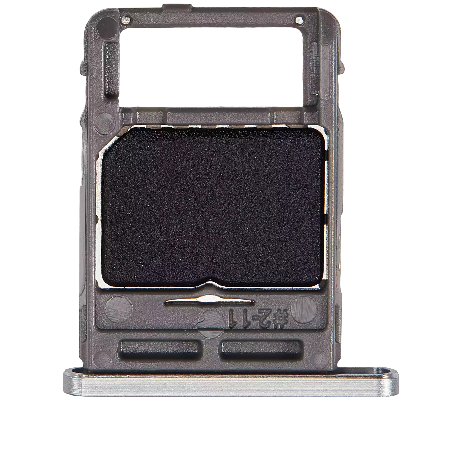 Micro SD Sim Card Tray Compatible For Samsung Galaxy Tab S8 (X700 / X706 / 2022) / Tab S8 Plus 5G (X800 / X806 / 2022) / Tab S8 Ultra (X900 / X906 ) (2022) (Silver)