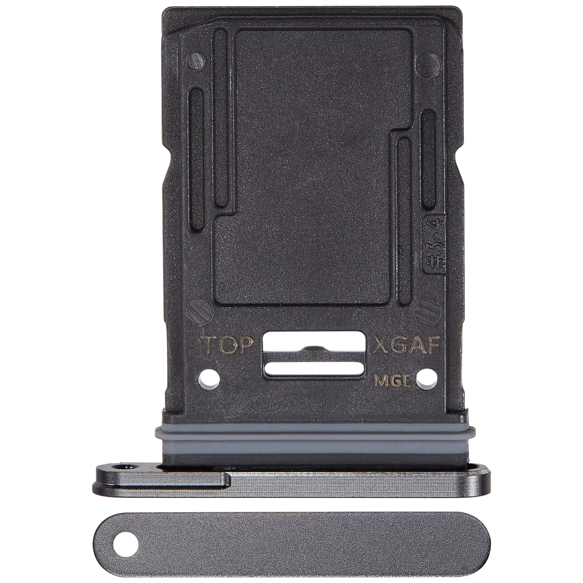 Micro SD Sim Card Tray Compatible For Samsung Galaxy Tab S9 11.0" (X710 /X716 ) (2023) / Tab S9 Plus 12.4" (X810 / X816) (2023) / Tab S9 Ultra 14.6" (X910 / X916) (2023) (Graphite)