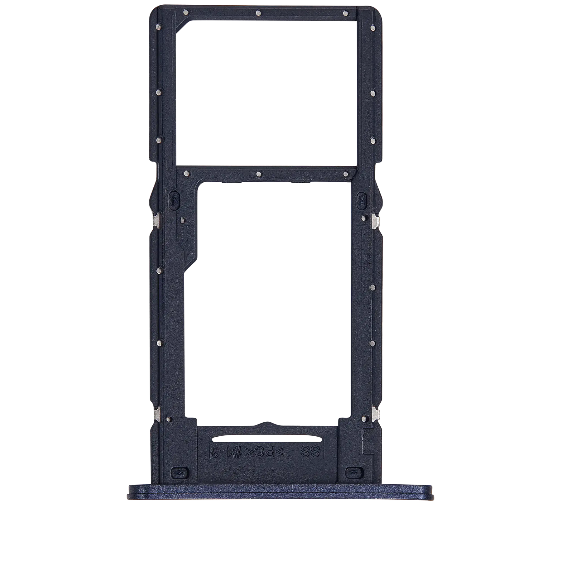 Single Sim Card Tray Compatible For Samsung Galaxy A25 5G (A256 / 2023) (Brave Black)