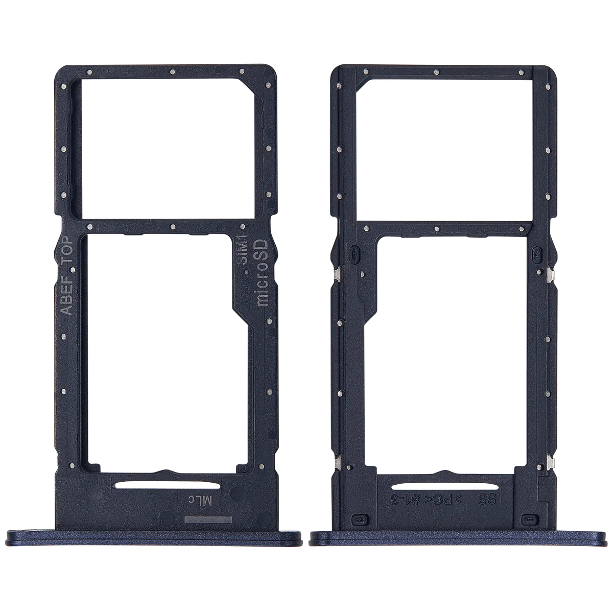 Single Sim Card Tray Compatible For Samsung Galaxy A25 5G (A256 / 2023) (Brave Black)