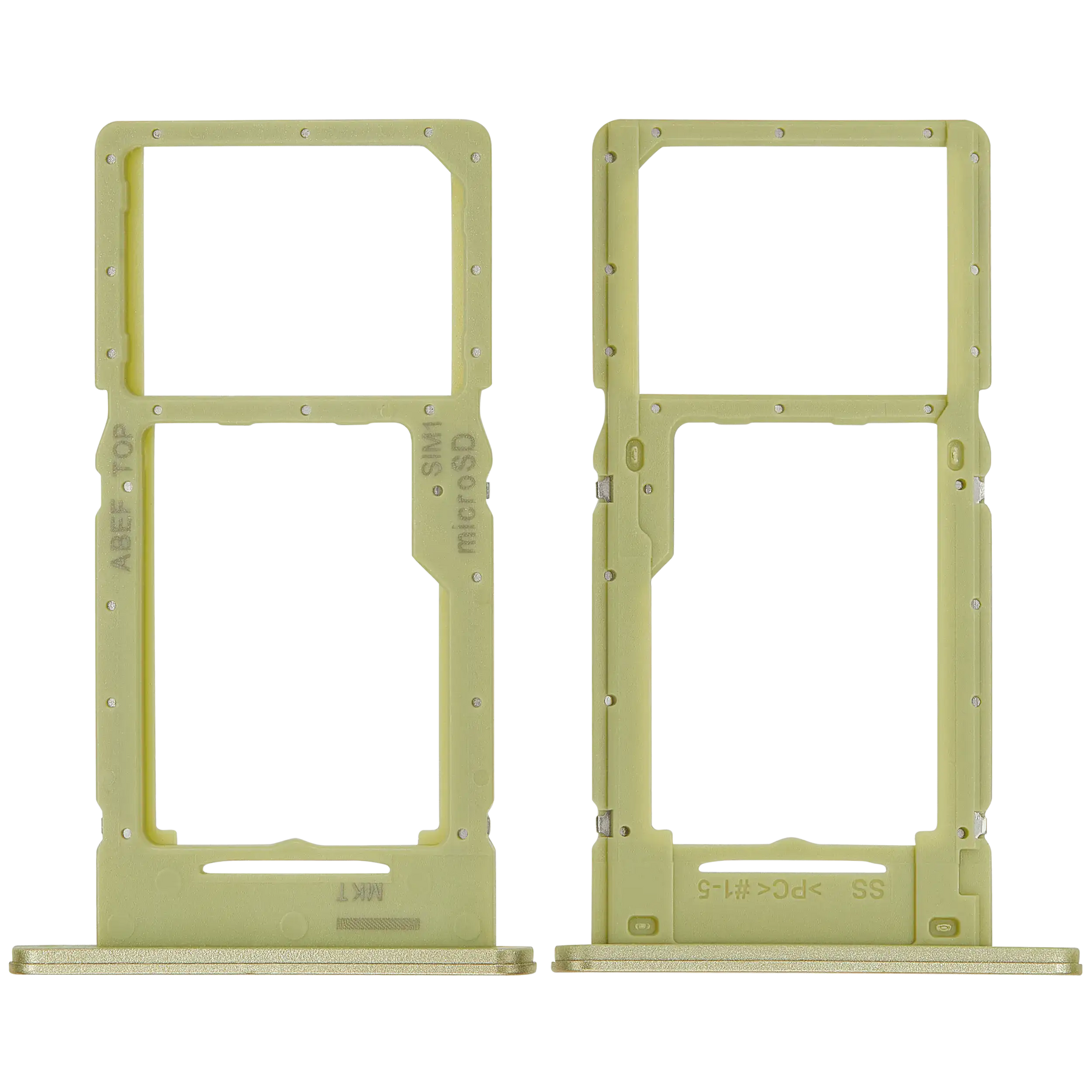 Single Sim Card Tray Compatible For Samsung Galaxy A25 5G (A256 / 2023) (Personality Yellow)