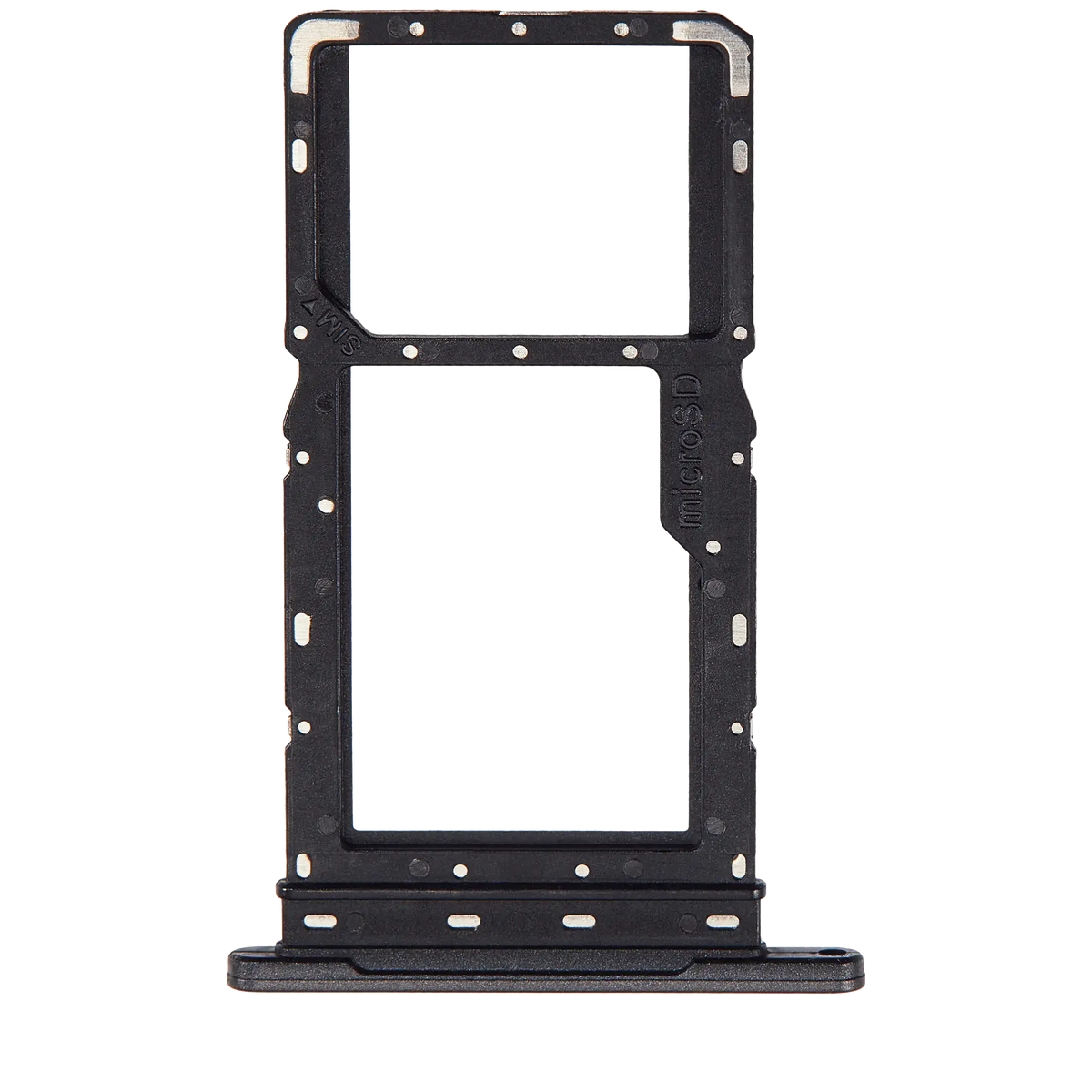 Dual Sim Card Tray Replacement Compatible For Samsung Galaxy Tab A8 10.5" (X205 / 2021) (Gray)