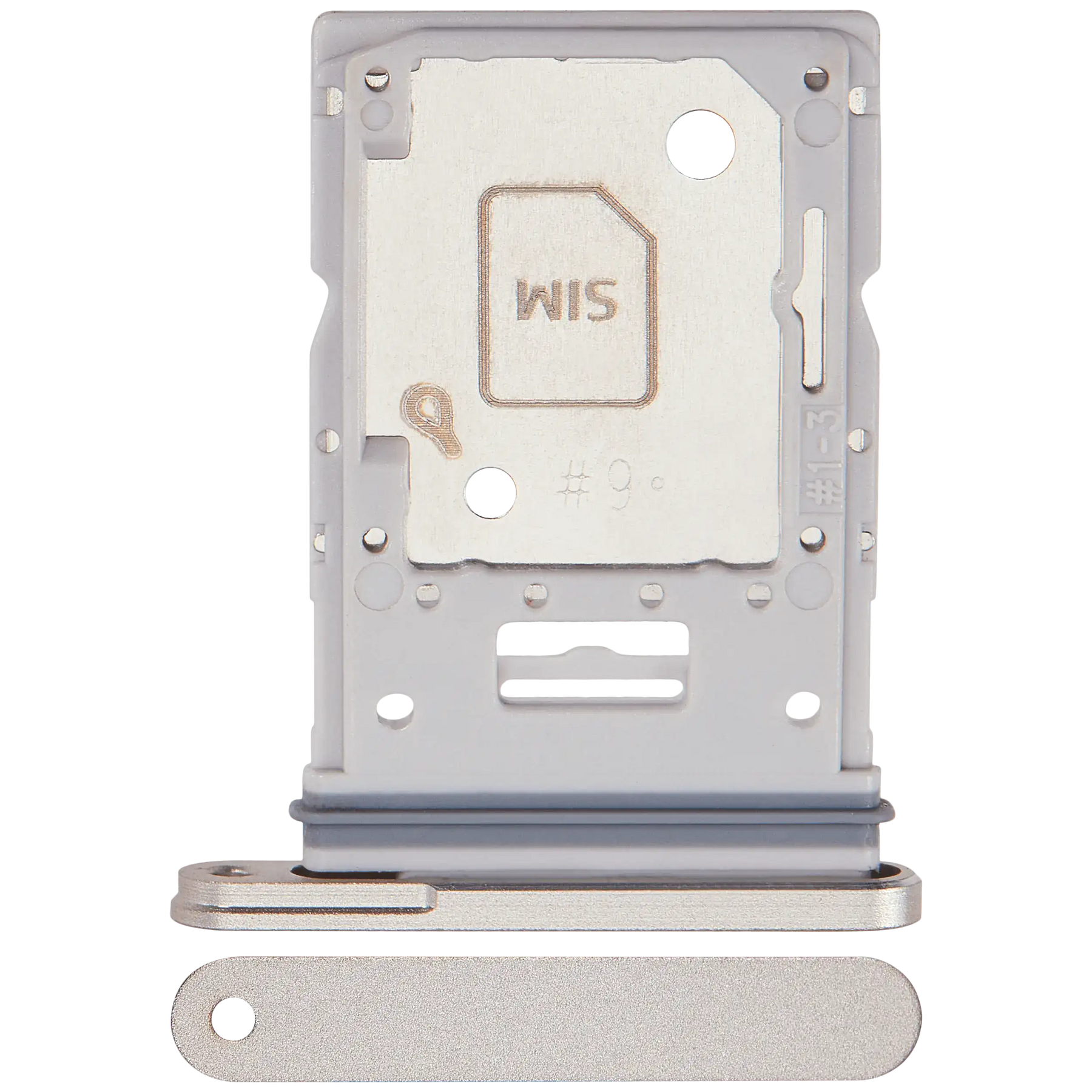 Dual Sim Card Tray Compatible For Samsung Galaxy Tab S9 11.0" (X710 / X716) (2023) / Tab S9 Plus 12.4" (X810 / X816) (2023) / Tab S9 Ultra 14.6" (X910 / X916) (2023) (Beige)