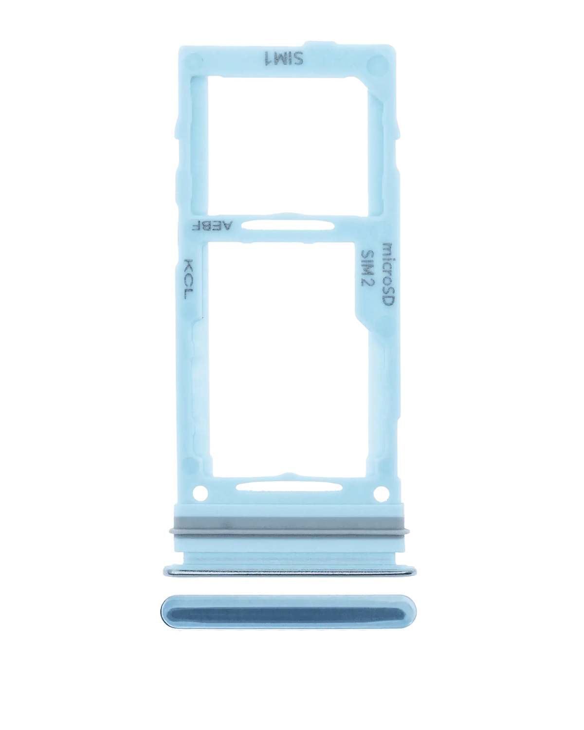 Dual Sim Card Tray Replacement Compatible For Samsung Galaxy A52 4G (A525 / 2021) / 5G (A526 / 2021) A52S 5G (A528 / 2021) (Awesome Blue)